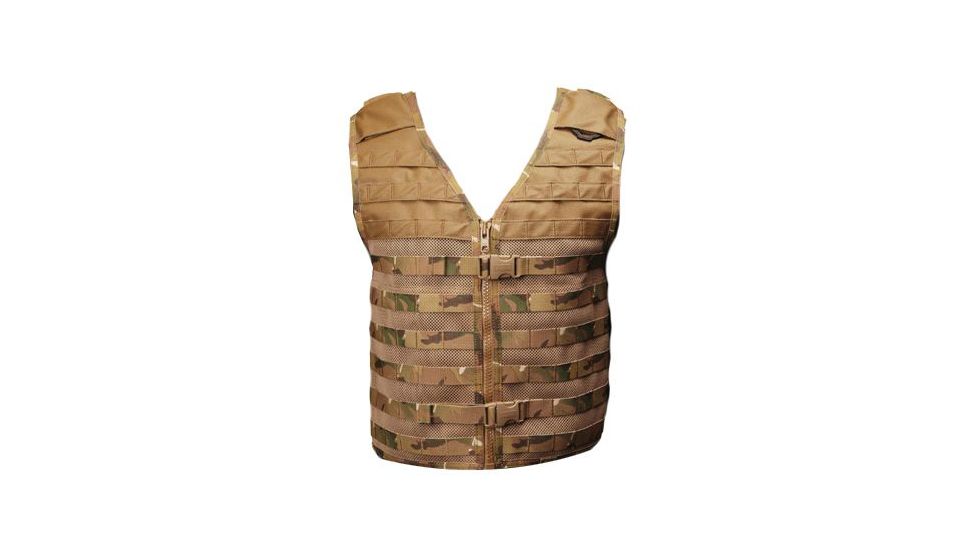 BlackHawk Cutaway Omega Tactical Vest, 6in Length, Nylon Mesh, MultiCam, 30CV01MC