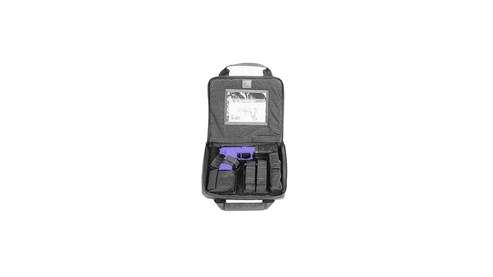 BlackHawk Discreet SOCOM Pistol Case, Black, 10x13x2.5in - 66SS00BK