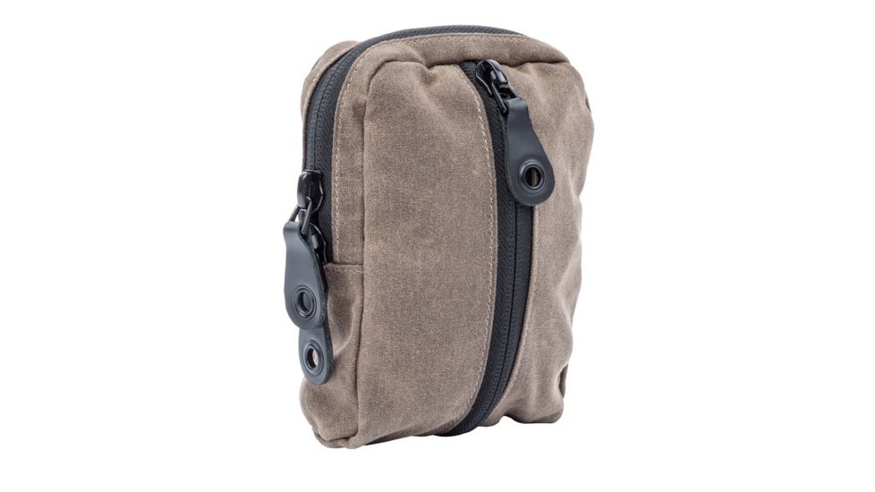 BlackHawk Diversion Wax Canvas Accessory Pouch,Earth 61WC06ER