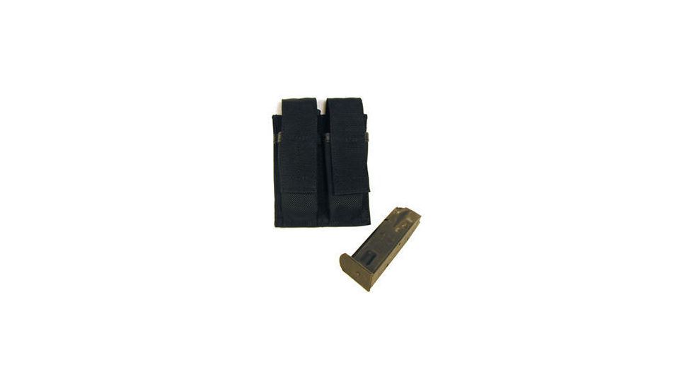 BlackHawk Duty Double Pistol Mag Pouch Black 51PM00BK