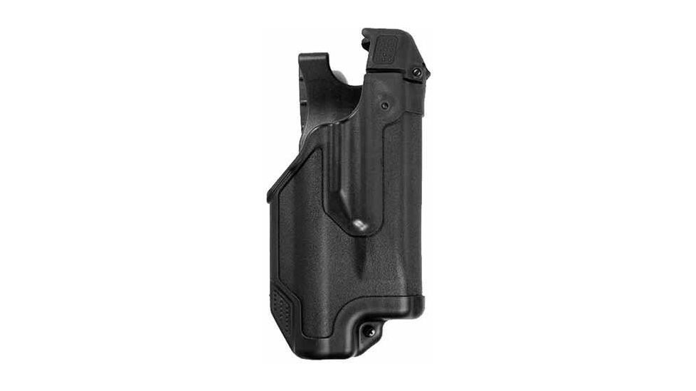 BlackHawk Epoch Level 3 Light Bearing Duty Holster for SW MP 45, Matte Black, Right Hand 44E045BK-R