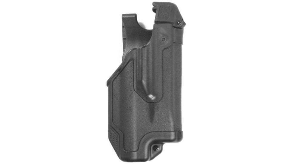 BlackHawk Epoch Level 3 Light Bearing Duty Holsters, Glock 31/Glock 17/Glock 22, Left Hand, Plain, Black, 44E000PL-L