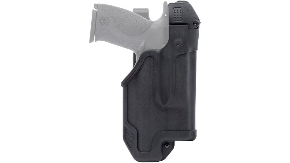 BlackHawk Epoch Level 3 Light Bearing Duty Holsters, Smith &amp; Wesson M&amp;P 45, Left Hand, Tactical Matte, Black, 44E645BK-L