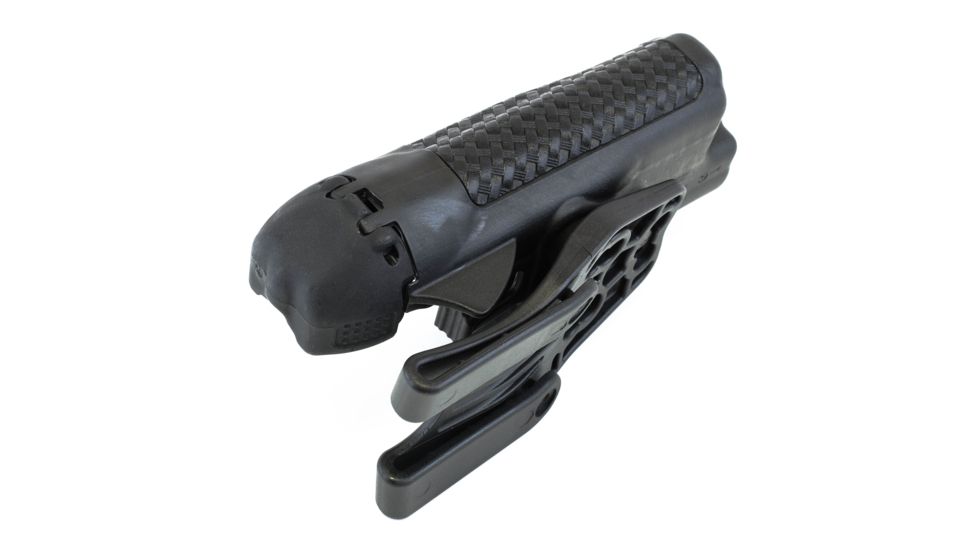 BlackHawk Epoch Level 3 Molded Light Bearing Duty Holster for Glock 17/22/31, Basketweave, Left Hand 44E000BW-L