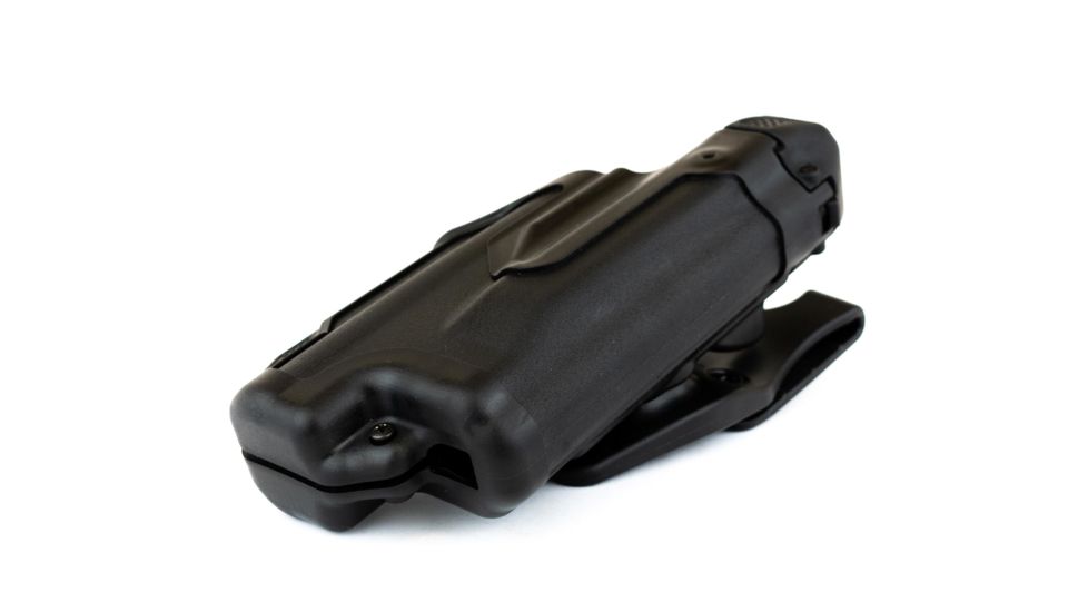 BlackHawk Epoch Level 3 Molded Light Bearing Duty Holster For Glock 17/22/31, Matte Black, Right Hand 44E000BK-R