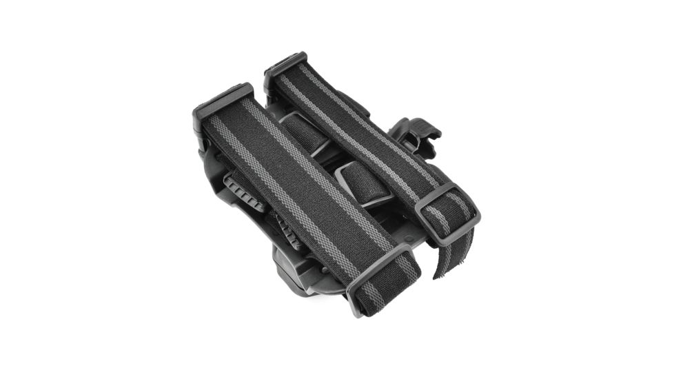 BlackHawk Epoch Level 3 Molded Light Bearing Tactical Holster for Glock 17/22/31,Right Hand 44E600BK-R