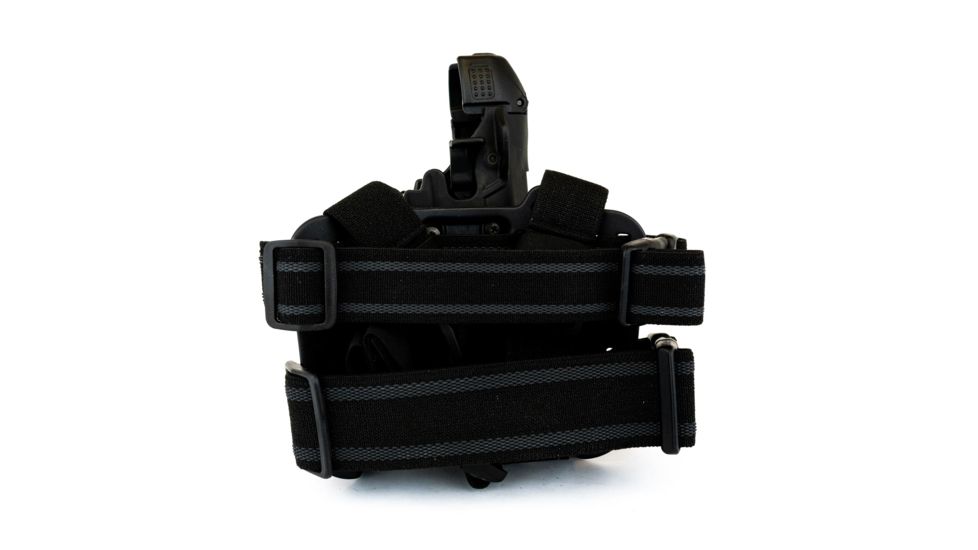 BlackHawk Epoch Level 3 Molded Light Bearing Tactical Holster for Glock 20/21/37,Left Hand 44E613BK-L