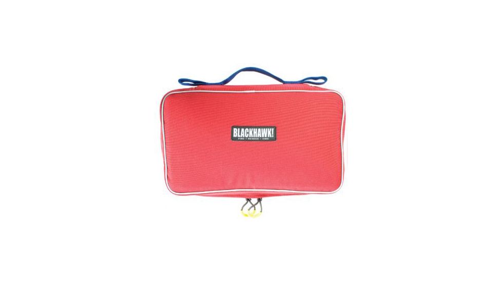 Blackhawk Fire/EMS STOMP II Med Pack Accessory Pouch w/ Blue handle, Red 60ES02RD