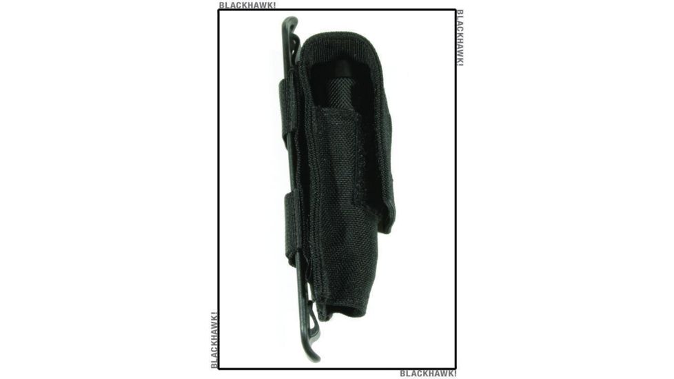 BlackHawk Night Ops Flashlight Pouch, 75FL013, Black 38CL96BK