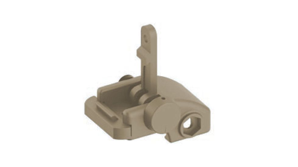 BlackHawk Folding Rear Back-Up Iron Sight, Dark Earth 71BU01DK