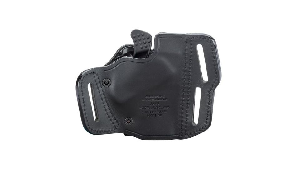 BlackHawk Grip Break Leather Holster for Glock 17/19/22/23/31/32, Left, Black 421903BK-L