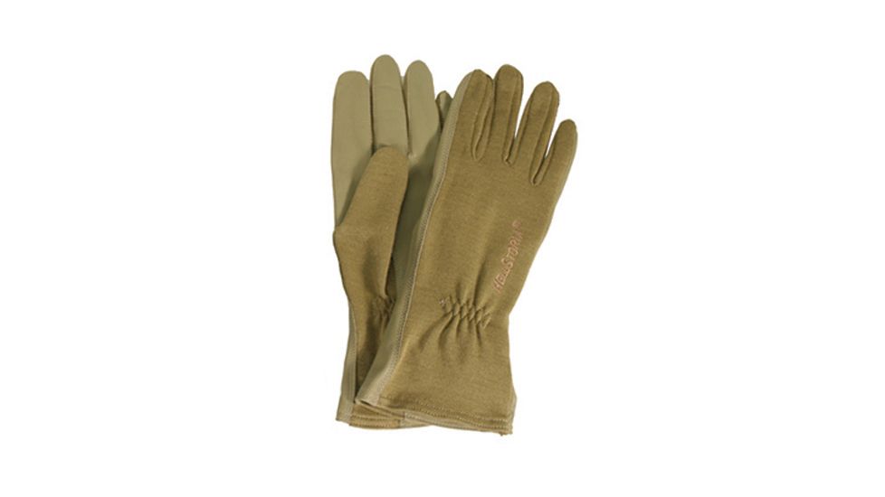 BlackHawk HellStorm AVIATOR Nomex Flight Glove, Small, Coyote Tan