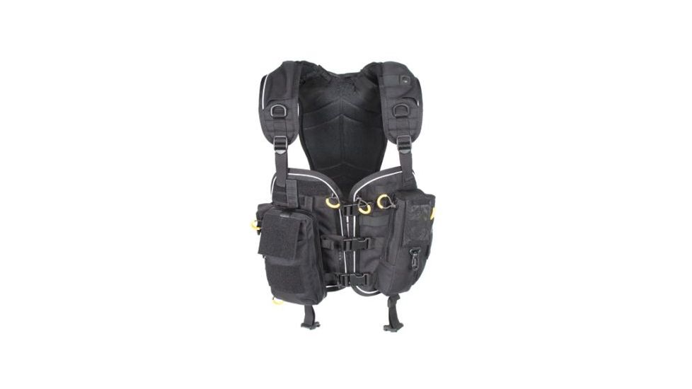 Blackhawk Initial Response Vest, Black w/ MOLLE Webbing - 31RV01BK