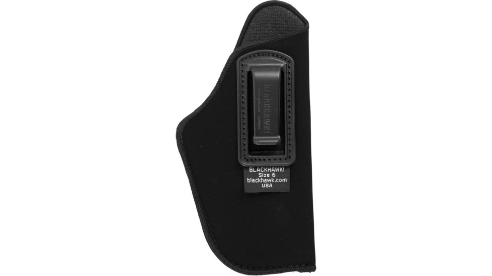 BlackHawk Inside-the-Pant Clip Holster, Right Hand, Black - 3.75-4.5in BBL Pistols - 73IP06BK