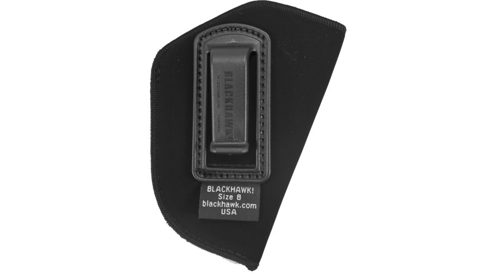 BlackHawk Inside-the-Pant Clip Holster, Right Hand, Black - 2in BBL 5-Shot Revolver - 73IP08BK