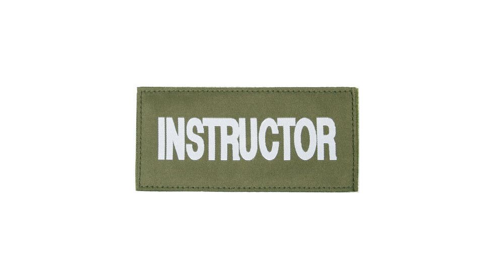 Blackhawk Instructor Patch, White on Black, 90IN02WB