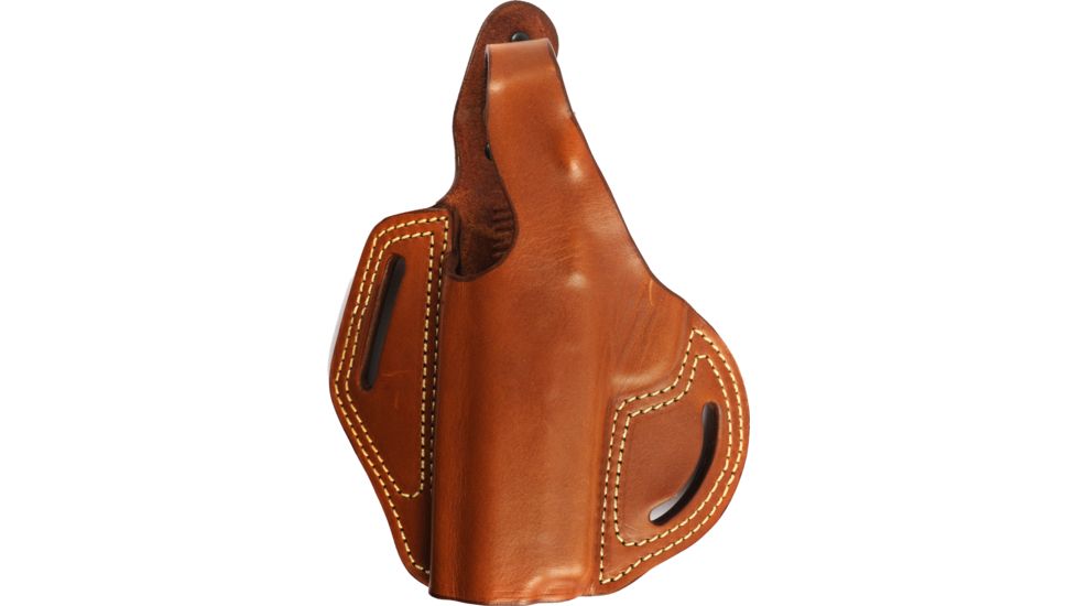 Blackhawk Leather Cutaway Belt Holster, Brown, 1911 Commander, Left Hand - 421305BN-L 