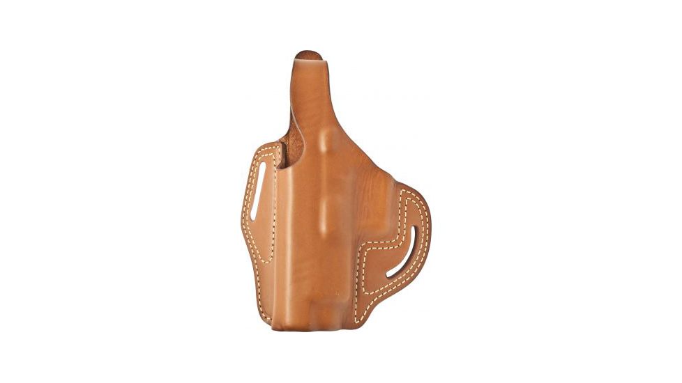 Blackhawk Leather Cutaway Belt Holster, Brown, 1911 Officer, Left Hand - 421306BN-L