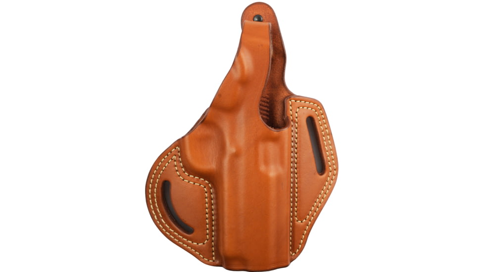Blackhawk Leather Cutaway Belt Holster, Brown, 1911 Commander, Right Hand - 421305BN-R 