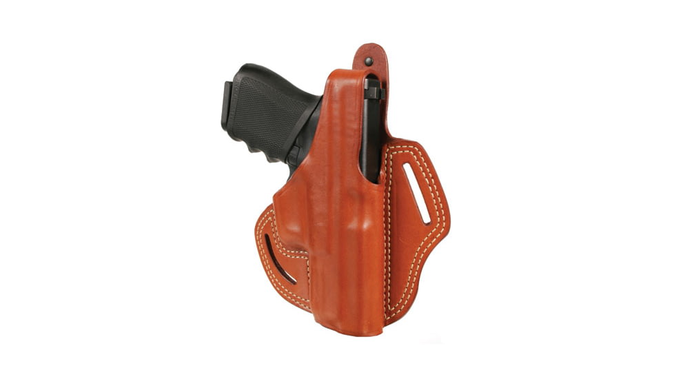 Blackhawk Leather Cutaway Belt Holster, Brown, Springfield XD 4in/XDM, Right Hand - 421307BN-R 