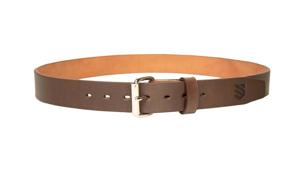 BlackHawk Leather EDC Gun Belt w/Standard Buckle, Brown, 38/42, 410238BN