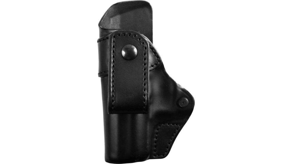 BlackHawk Leather Inside Pants Holster, Black, Left, 420405BKL