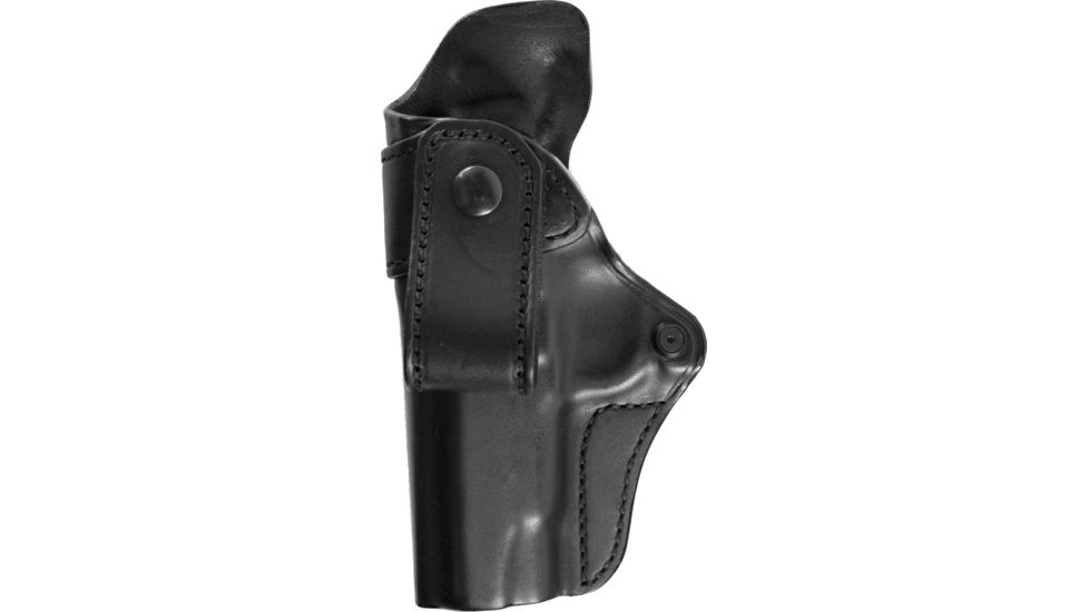 BlackHawk Leather Inside Pants Holster, Black, Left Hand - Colt Comm. 4 in
