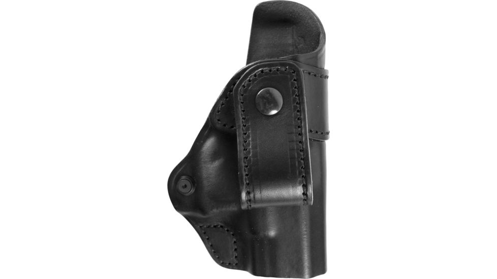 BlackHawk Leather Inside Pants Holster, Black, Right Hand - Fits Glock 26/27/33