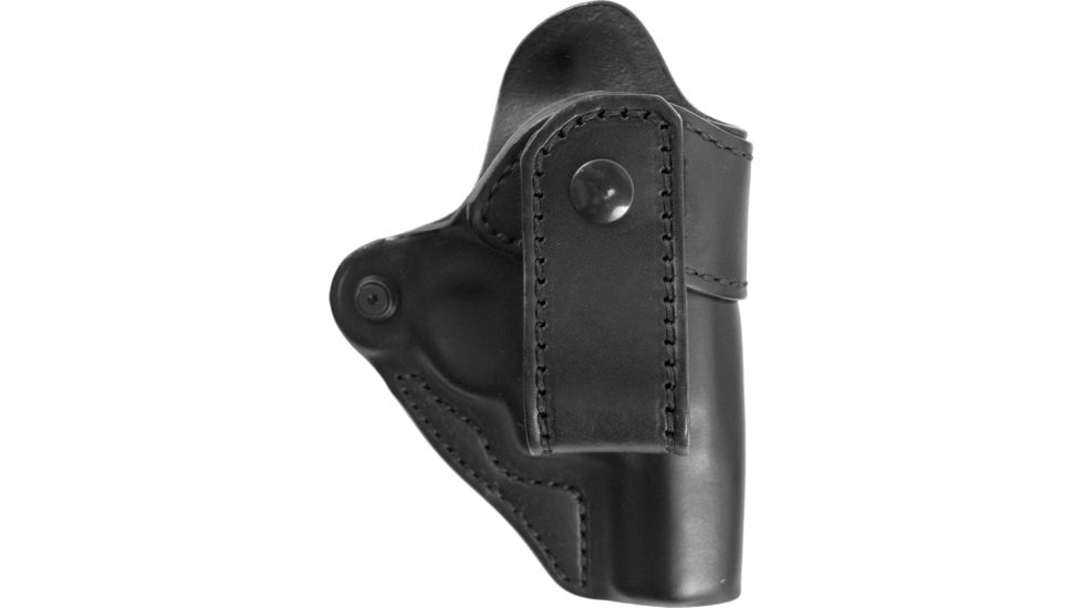 BlackHawk Leather Inside Pants Holster, Black, Right Hand - S&amp;W J Frame
