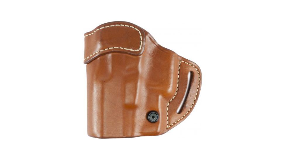Blackhawk Leather Slide w/Thumb Break Holster, Left Hand - Fits Glock 17/ 19/ 22/ 23/ 31/ 32/ 34/ 35