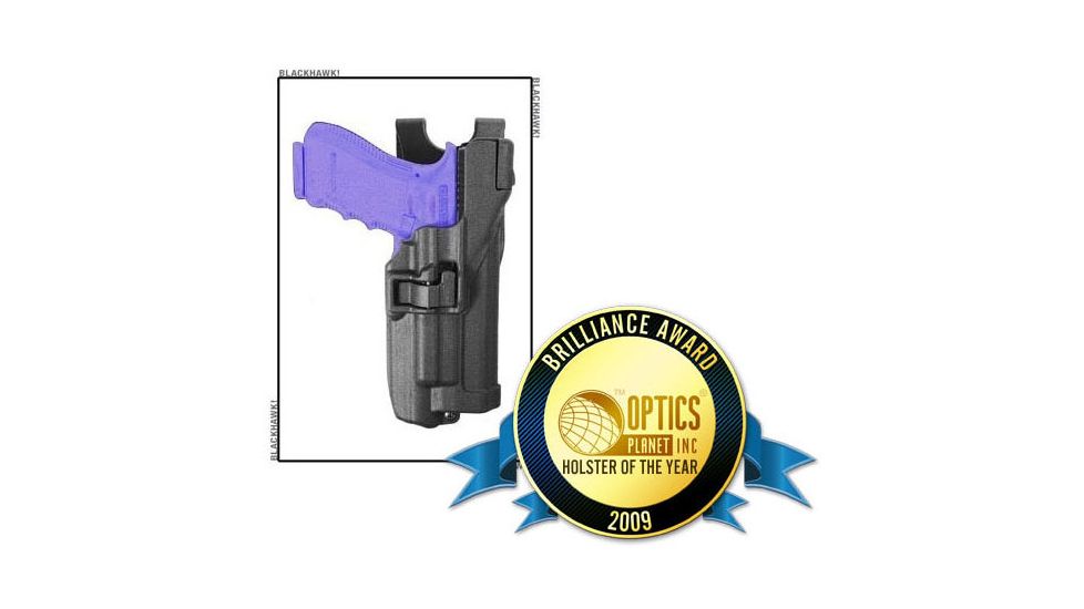 BlackHawk Level 3 SERPA Holster/Light Combo - 2009 Brilliance Awards Customer Choice Winner: Holster of the Year