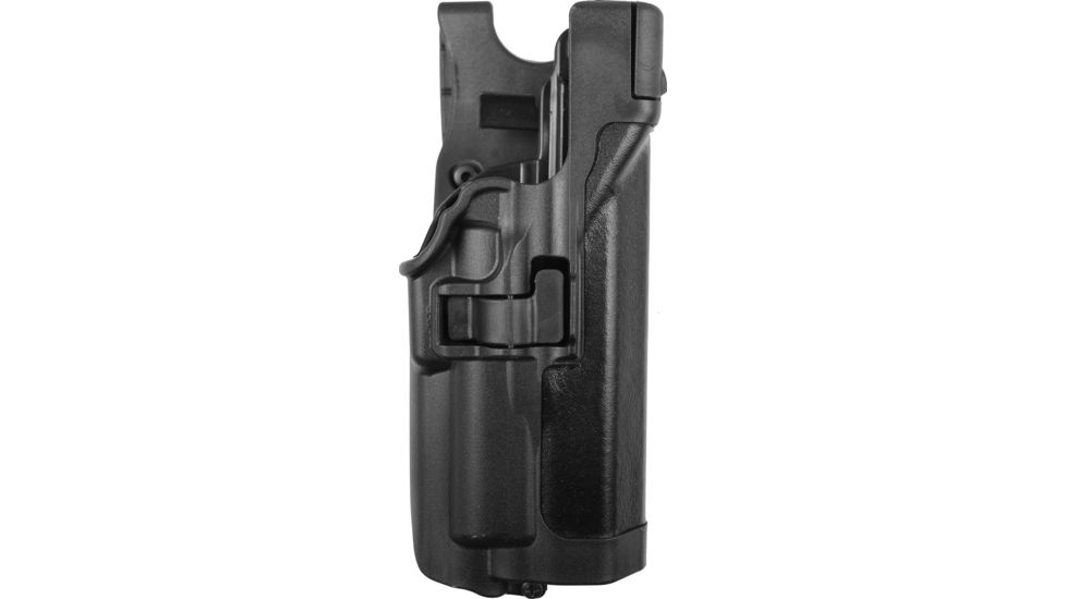 Blackhawk Level 3 Serpa Xiphos Duty Holster, Plain, Black, Right 44H513PLR