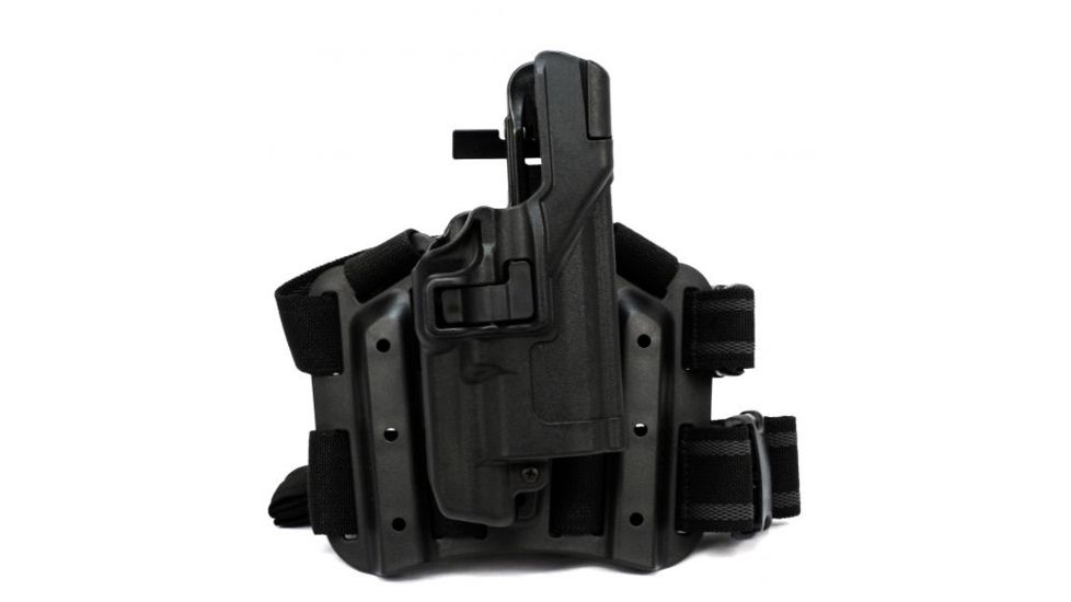 Blackhawk Serpa Tactical Level 3 Holster, Black, Right Hand, Fits Glock 17, 22, 31, 430700BK-R