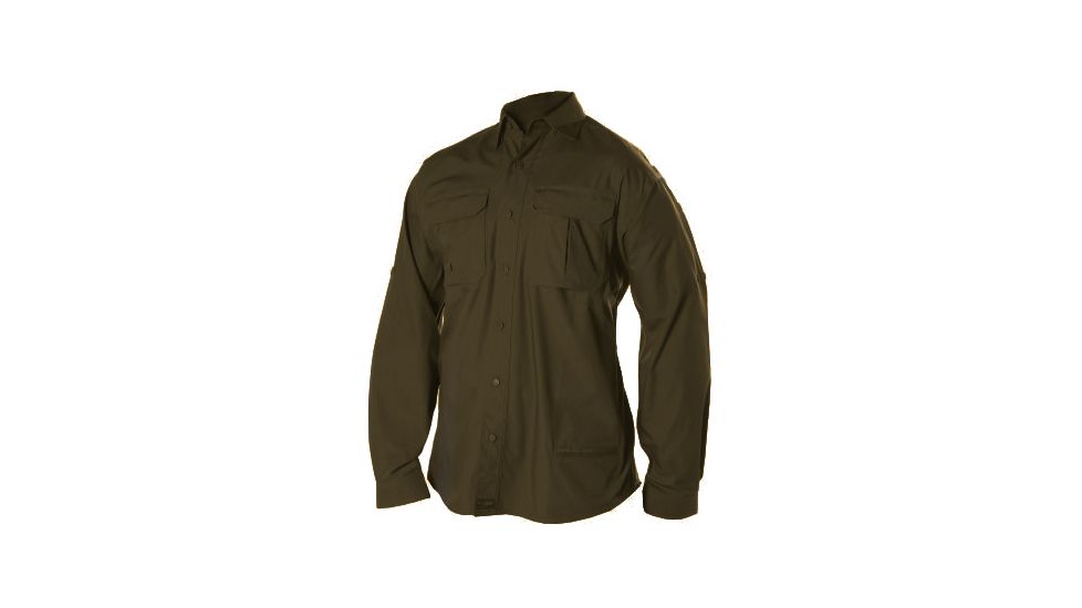 Blackhawk Light Weight Tactical Shirt Long Sleeve Chocolate Brown Small 88ts01cb Sm