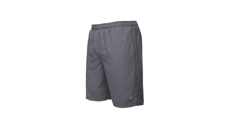 BlackHawk Long Warrior Wear Athletic Shorts, Gray, Large