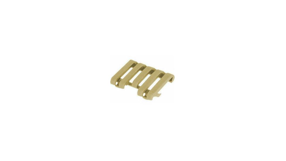 Blackhawk Low Profile Rail Cover with wire loom (5 slot), Dark Earth 71RC01DK