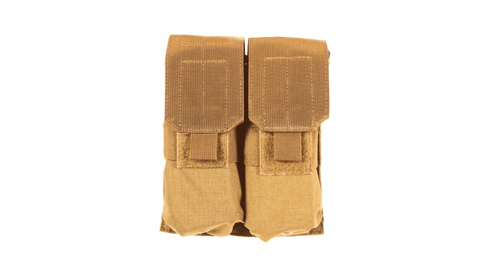 BlackHawk S.T.R.I.K.E. Gen-4 MOLLE M4 Double Mag Pouch, Coyote Tan, Imported, 37CL03CT