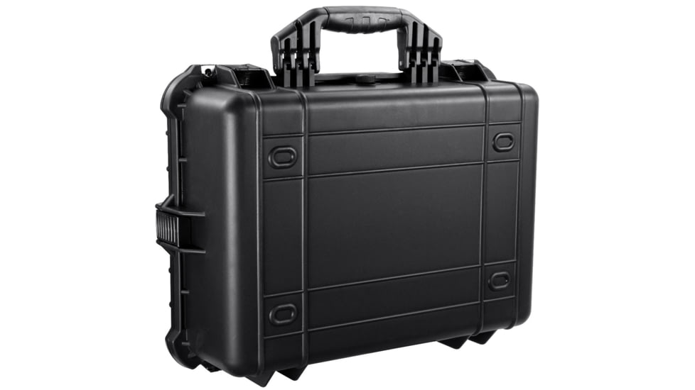 BlackHawk Medium 20in Waterproof Gear/Gun Hard Case w/ Foam, Black, Large, BH00002