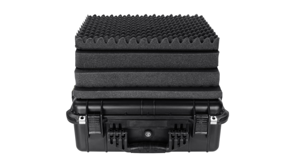 BlackHawk Medium 20in Waterproof Gear/Gun Hard Case w/ Foam, Black, Large, BH00002