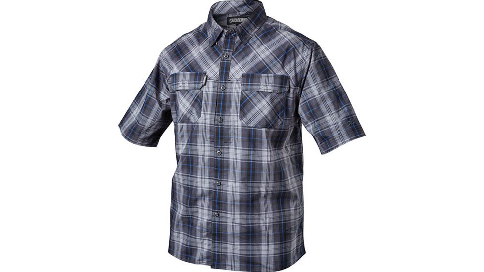Blackhawk Men's 1730 Button Down Shirt, Admiral Blue, Large, CS01ABLG
