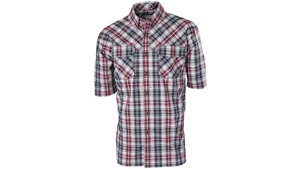 BlackHawk Men's 1730 Button Down Shirt, Maroon, Extra Large, CS01MNXL