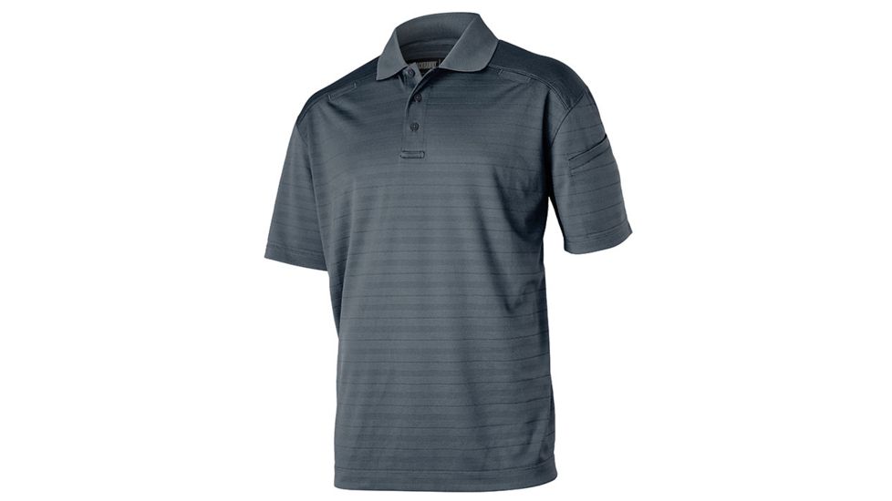 BlackHawk Mens Cool React Polo, Steel, Extra Large, PO04SEXL