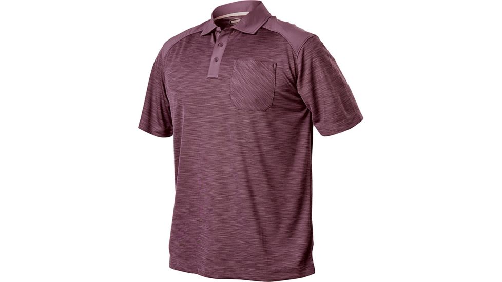 BlackHawk Mens Performance Polo, Maroon, XXX Large, PO02MN3XL