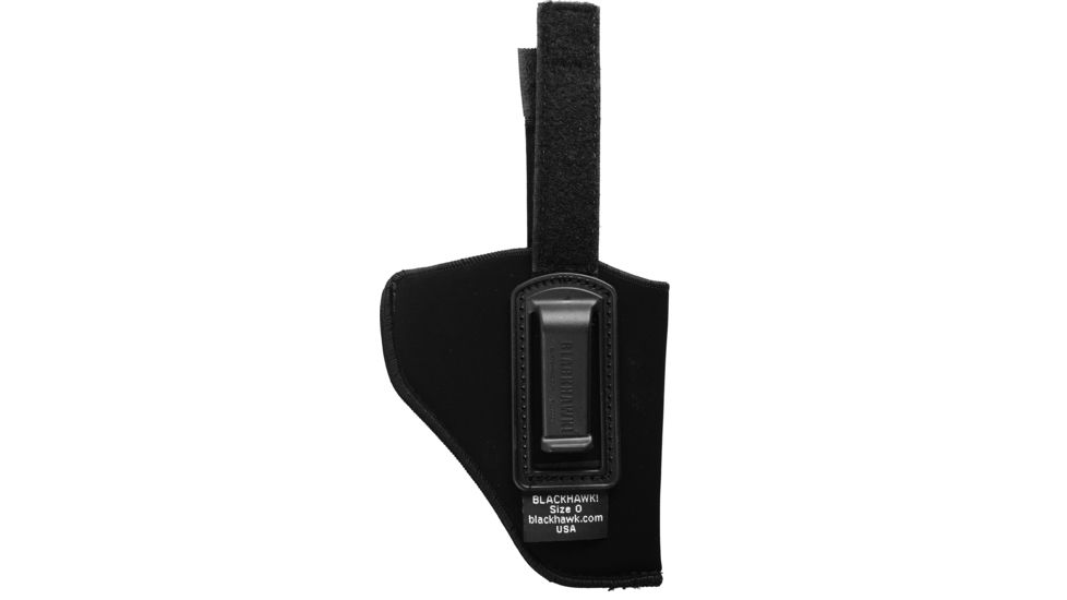 BlackHawk Inside-The-Pants Holsters w/Retention Strap, Right Hand, Black, 73IR00BK-R