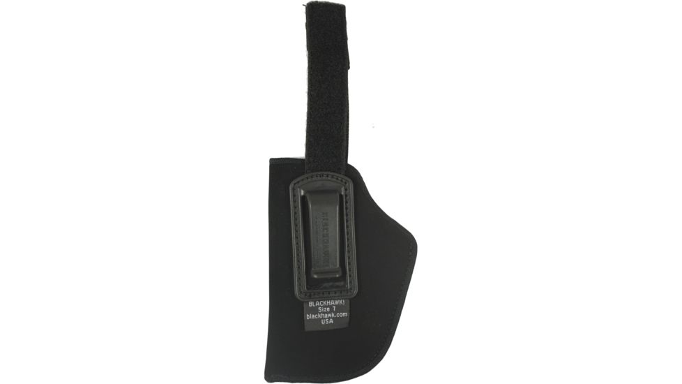 BlackHawk Inside-The-Pants Holsters w/Retention Strap, Left Hand, Black, 73IR07BK-L