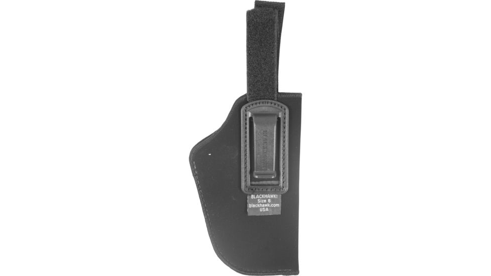 BlackHawk Nylon Inside Pants Holster w/Strap, 4in BBL Autos, Right Hand 73IR06BK-R