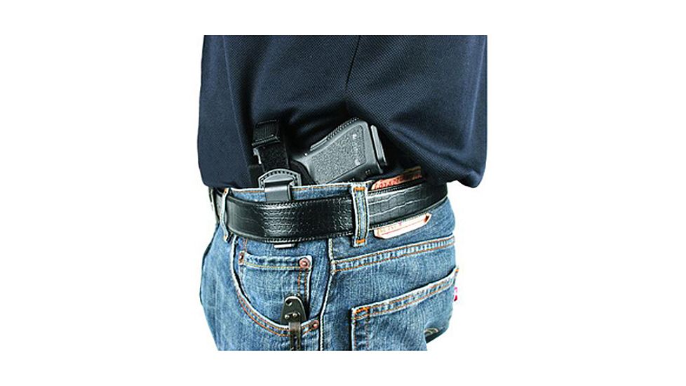 BlackHawk Nylon Inside Pants Holster w/Strap, Lg Revolvers, Left Hand 73IR02BK-L