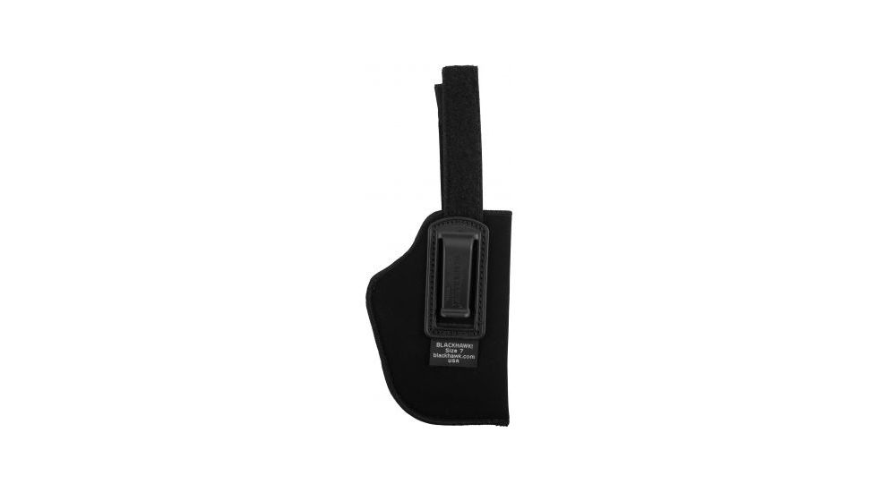 BlackHawk Nylon Inside Pants Holster w/Strap, .22-.25 Autos, Right Hand 73IR04BK-R