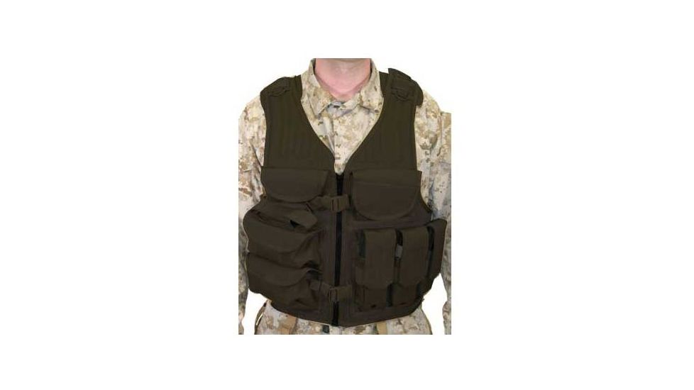 BlackHawk Omega Elite EOD Tactical Vest, Black, Size 192