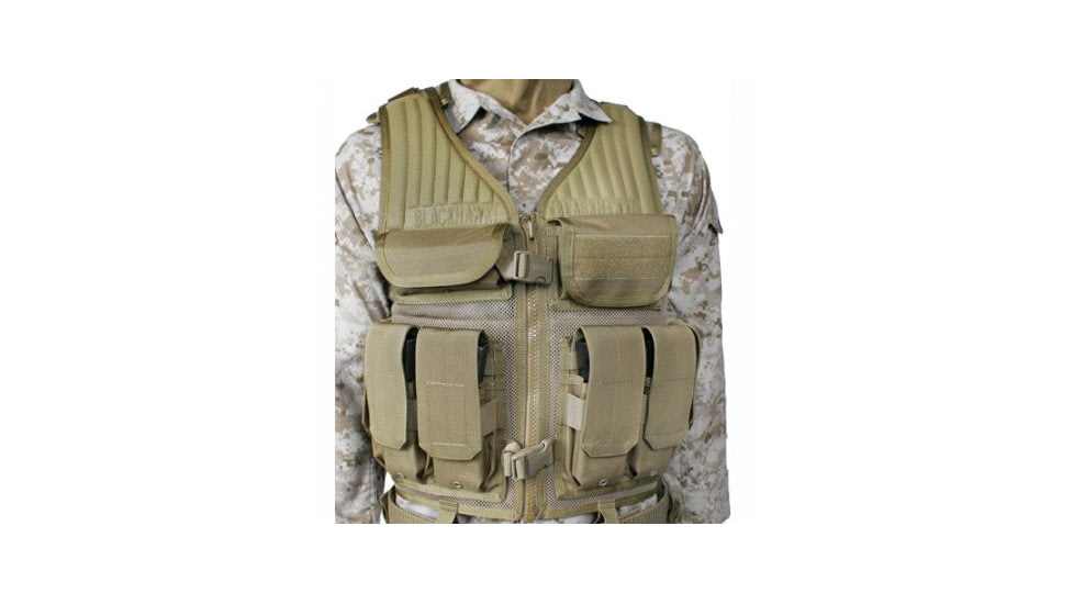 BlackHawk Omega Elite Tactical Vest #1, Size 191, Olive Drab